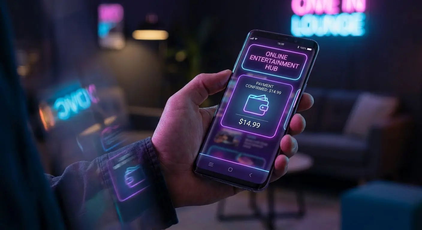 Mobilna płatność przez Skrill na smartfonie